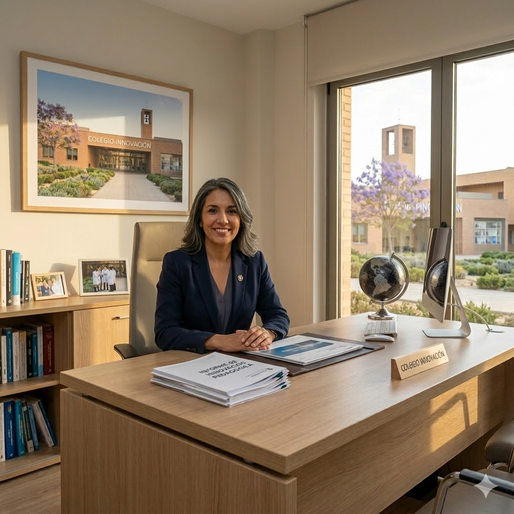 Directora del colegio